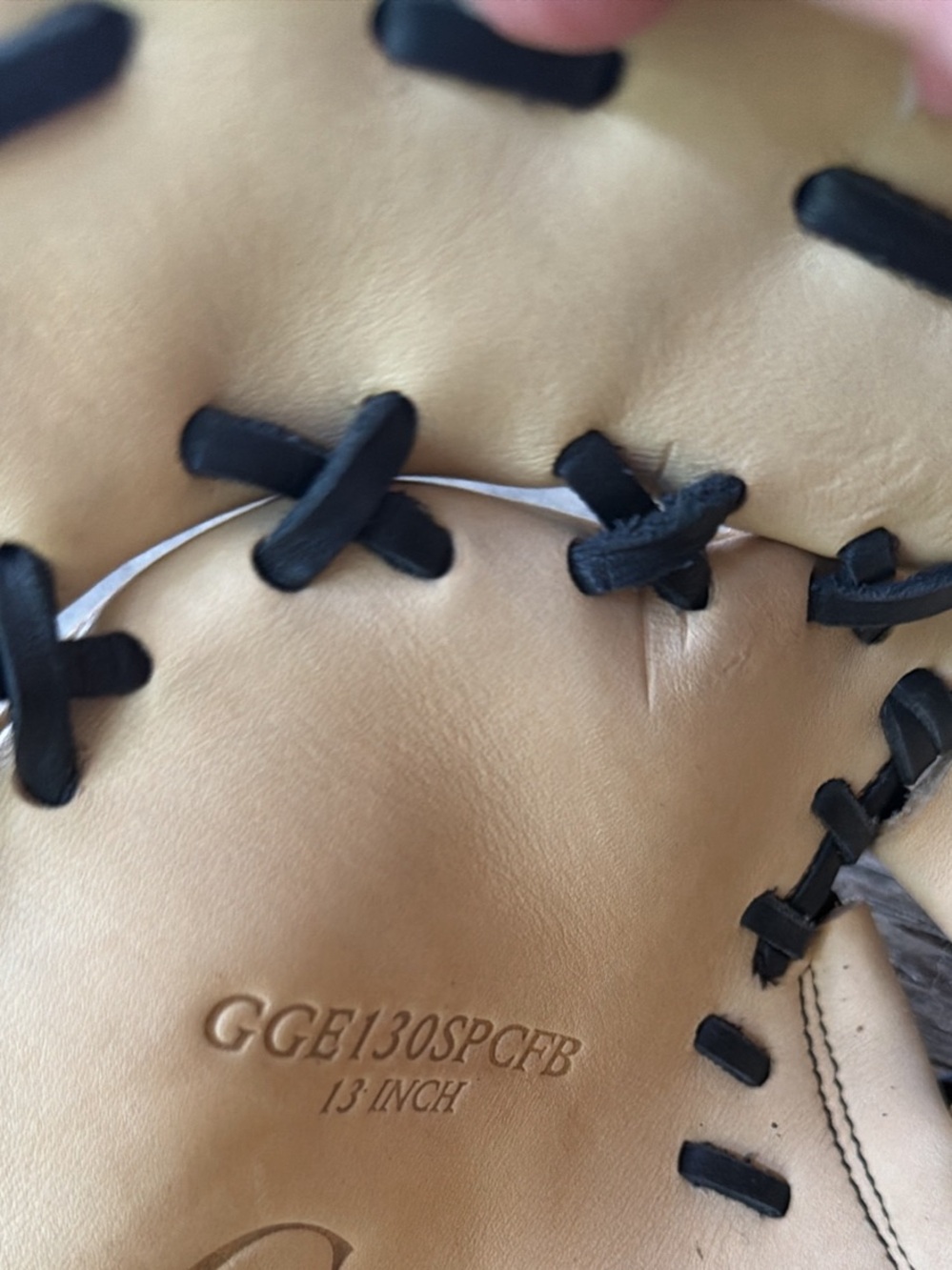 Rawlings tan and black 13-inch Baseball Glove